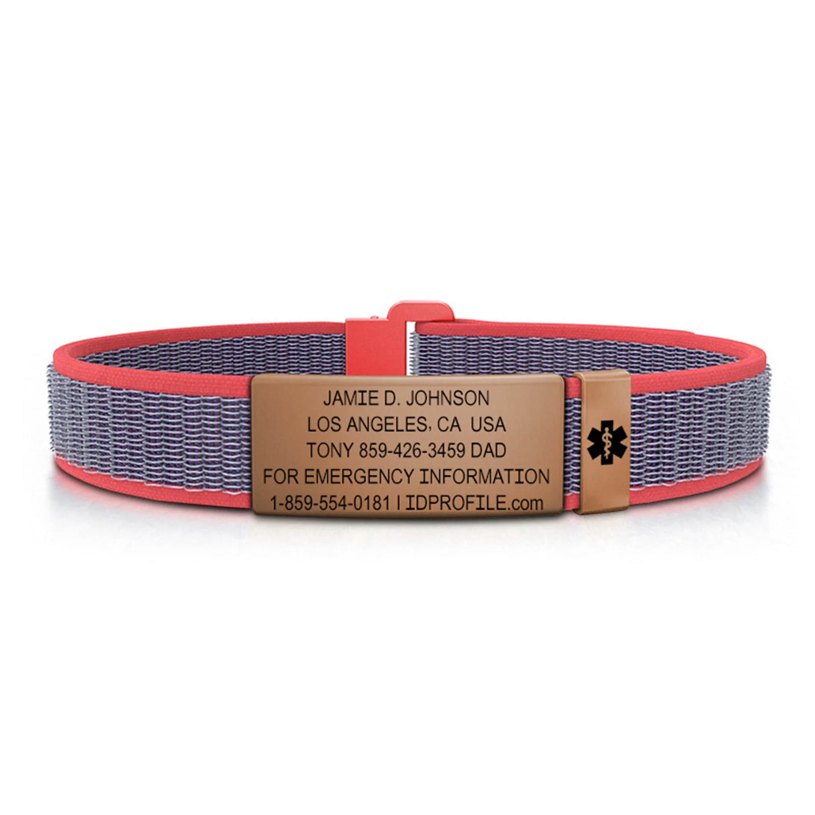 Nylon Loop Medical ID - ML - With iD Profile - Image 26