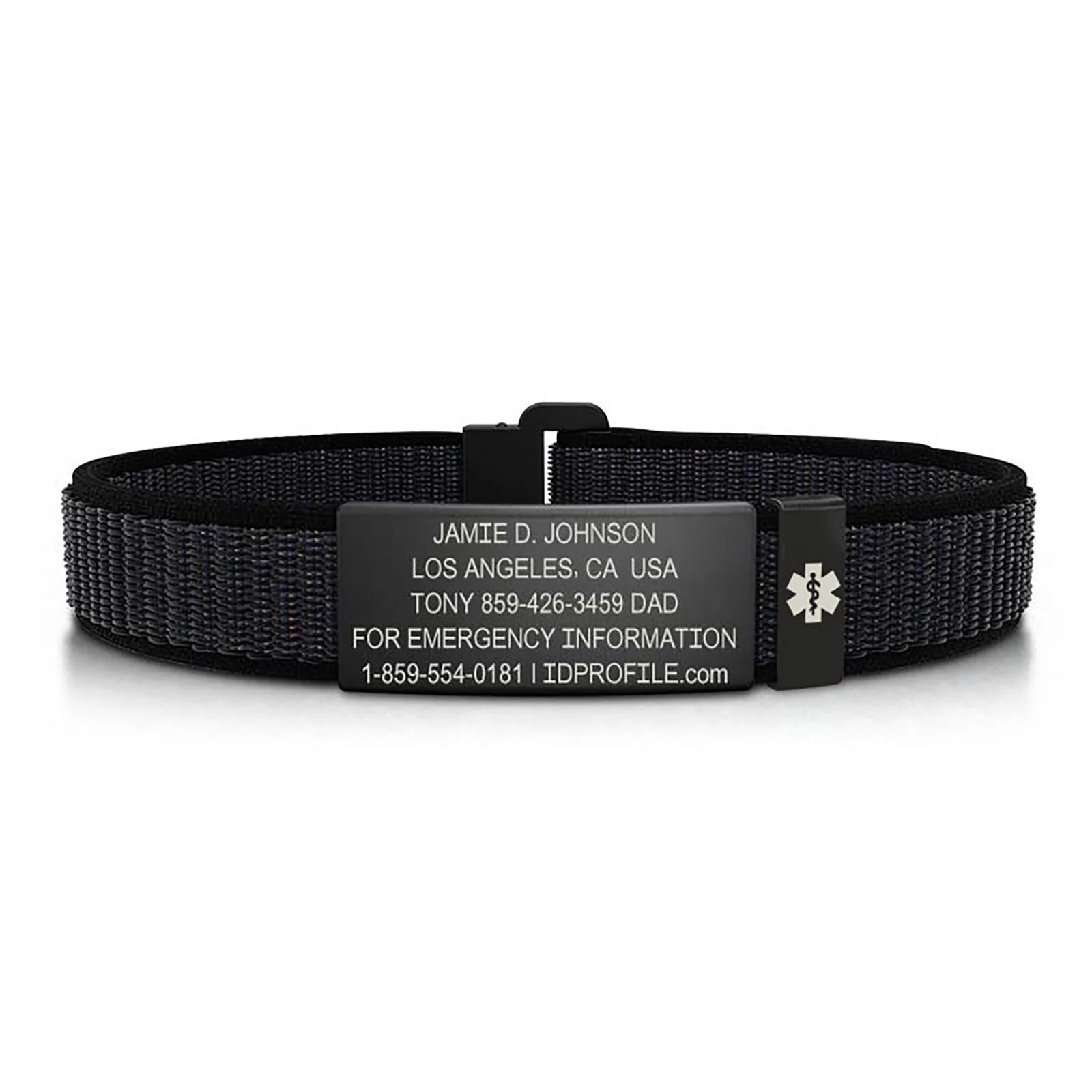 Nylon Loop Medical ID - SM - With iD Profile - Image 15