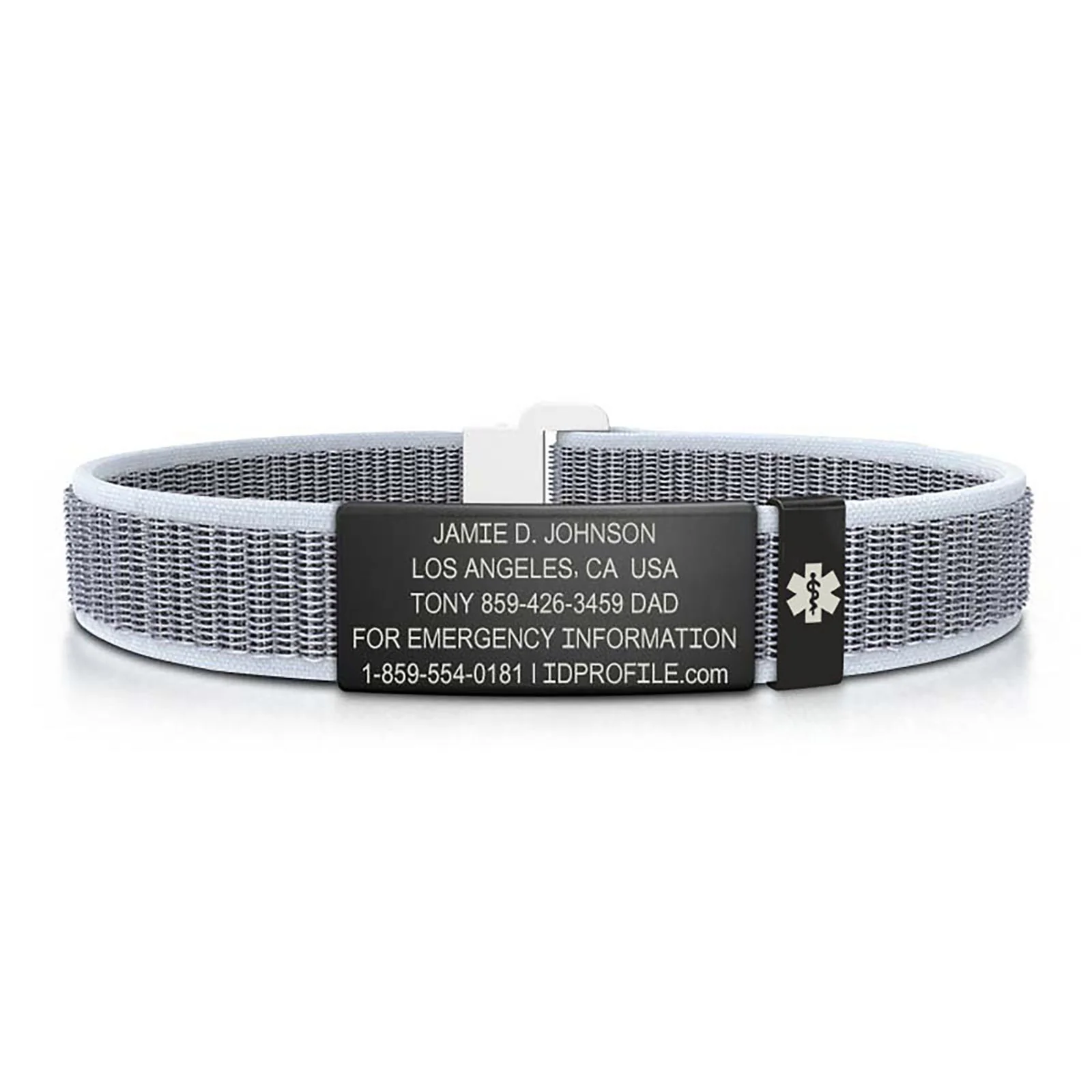 Nylon Loop Medical ID - SM - With iD Profile - Image 17