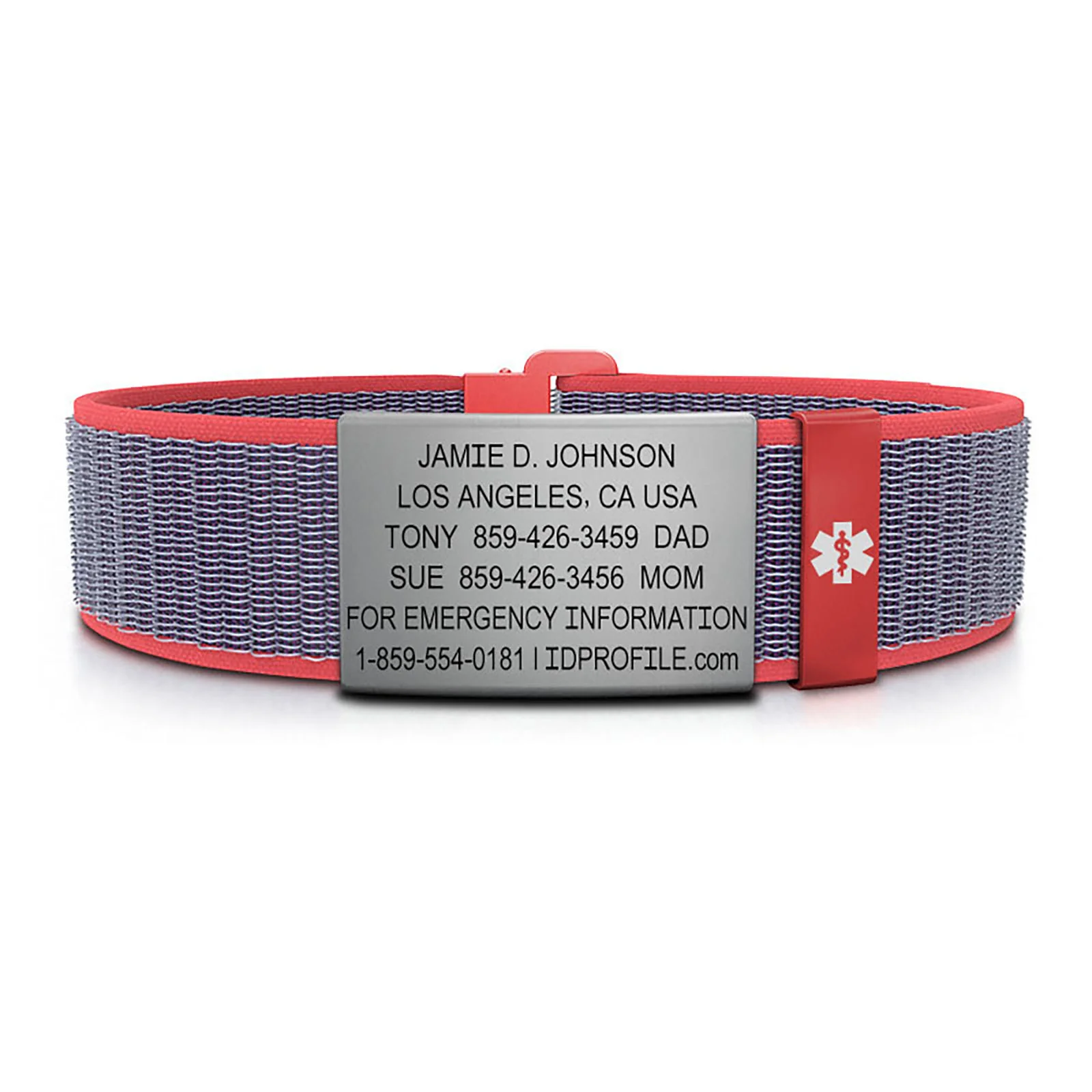 Nylon Loop Medical ID - SM - With iD Profile - Image 34