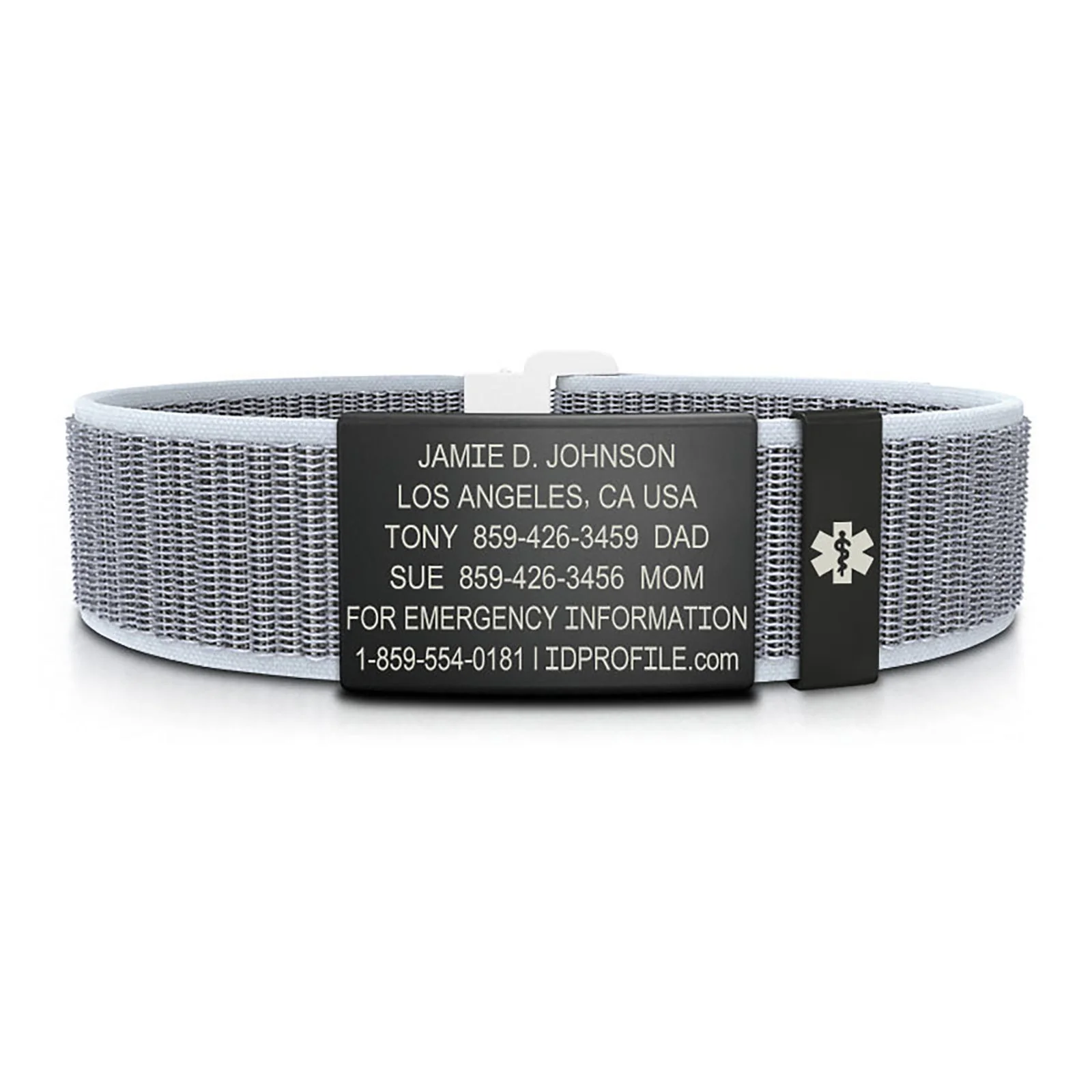 Nylon Loop Medical ID - SM - With iD Profile - Image 41