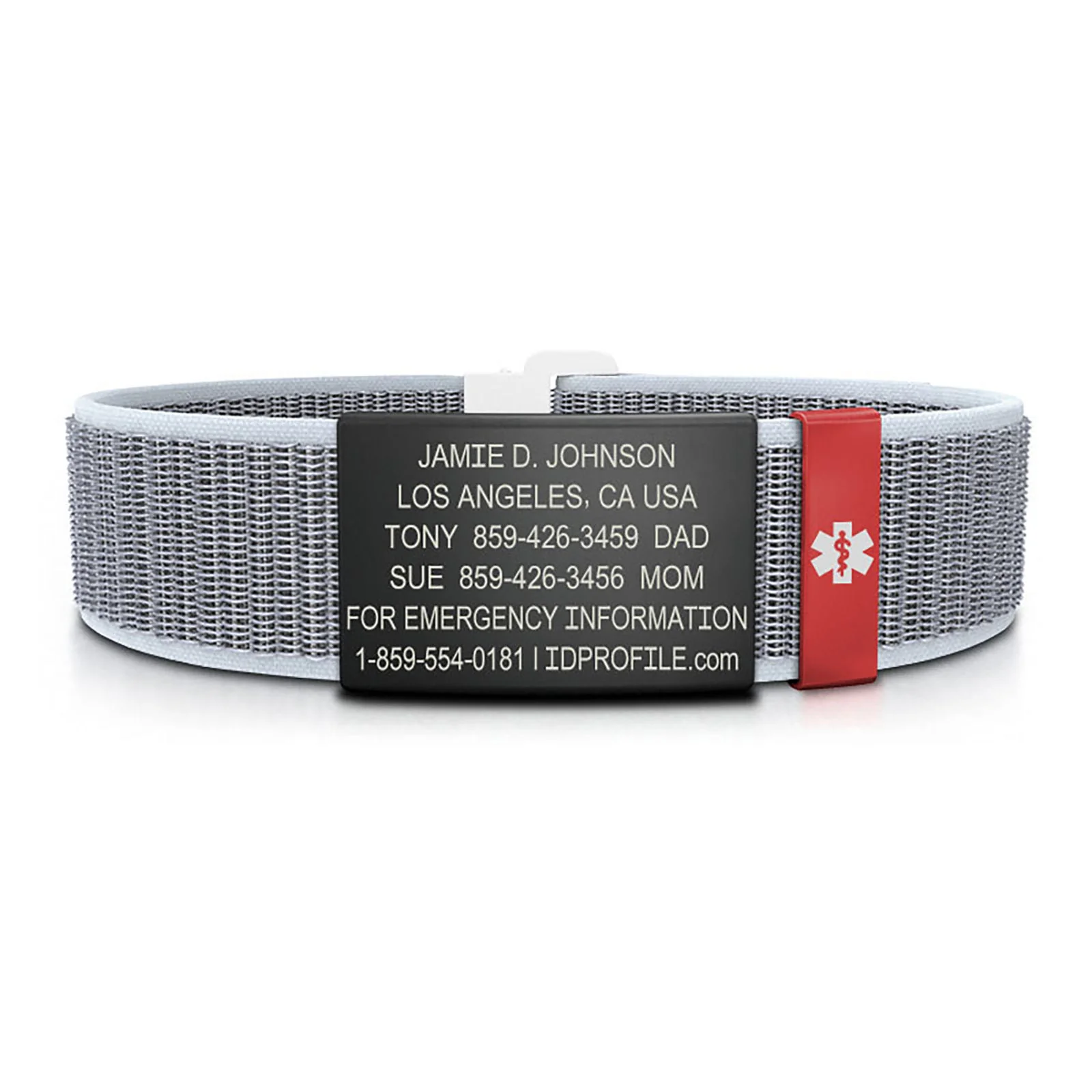 Nylon Loop Medical ID - SM - With iD Profile - Image 45