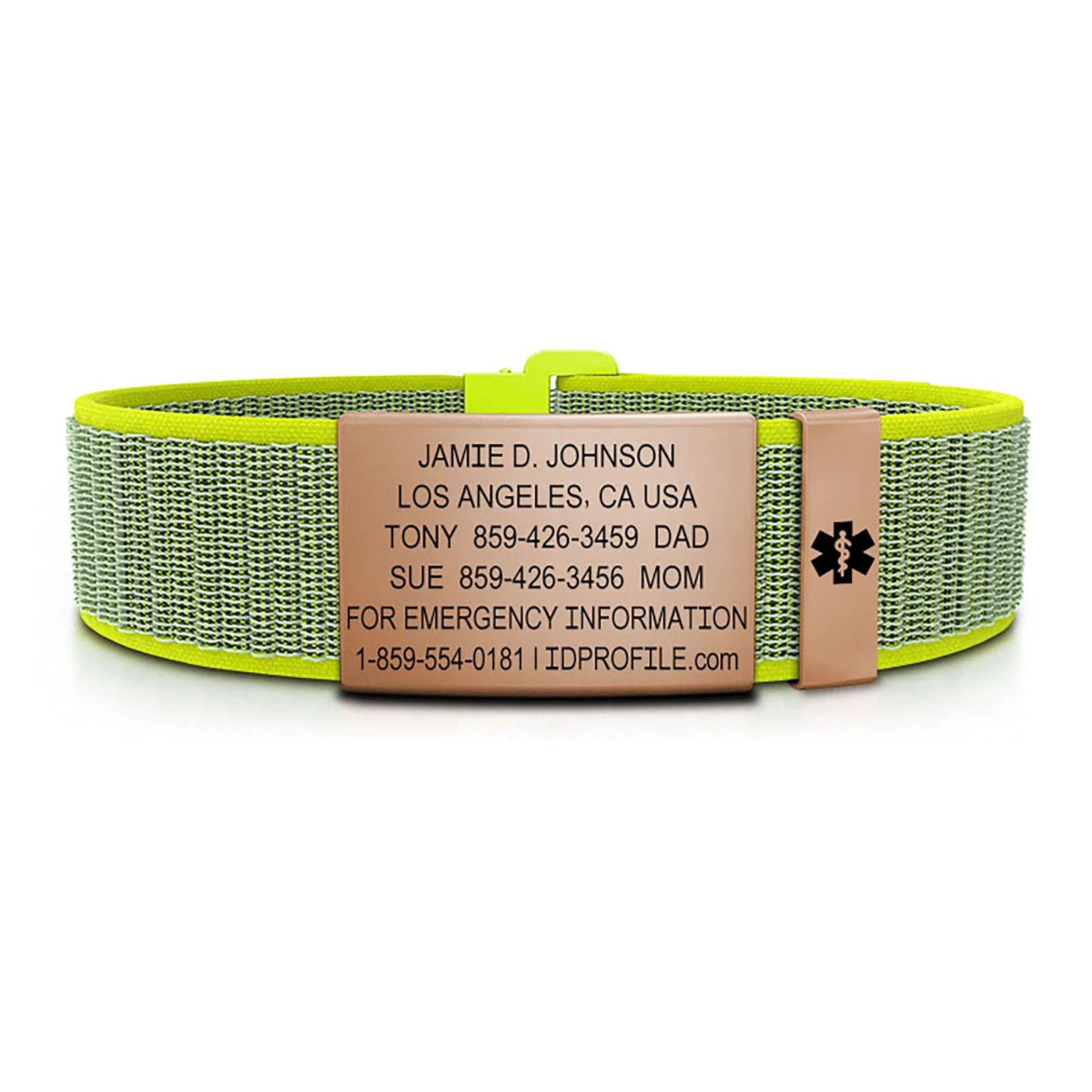 Nylon Loop Medical ID - SM - With iD Profile - Image 48