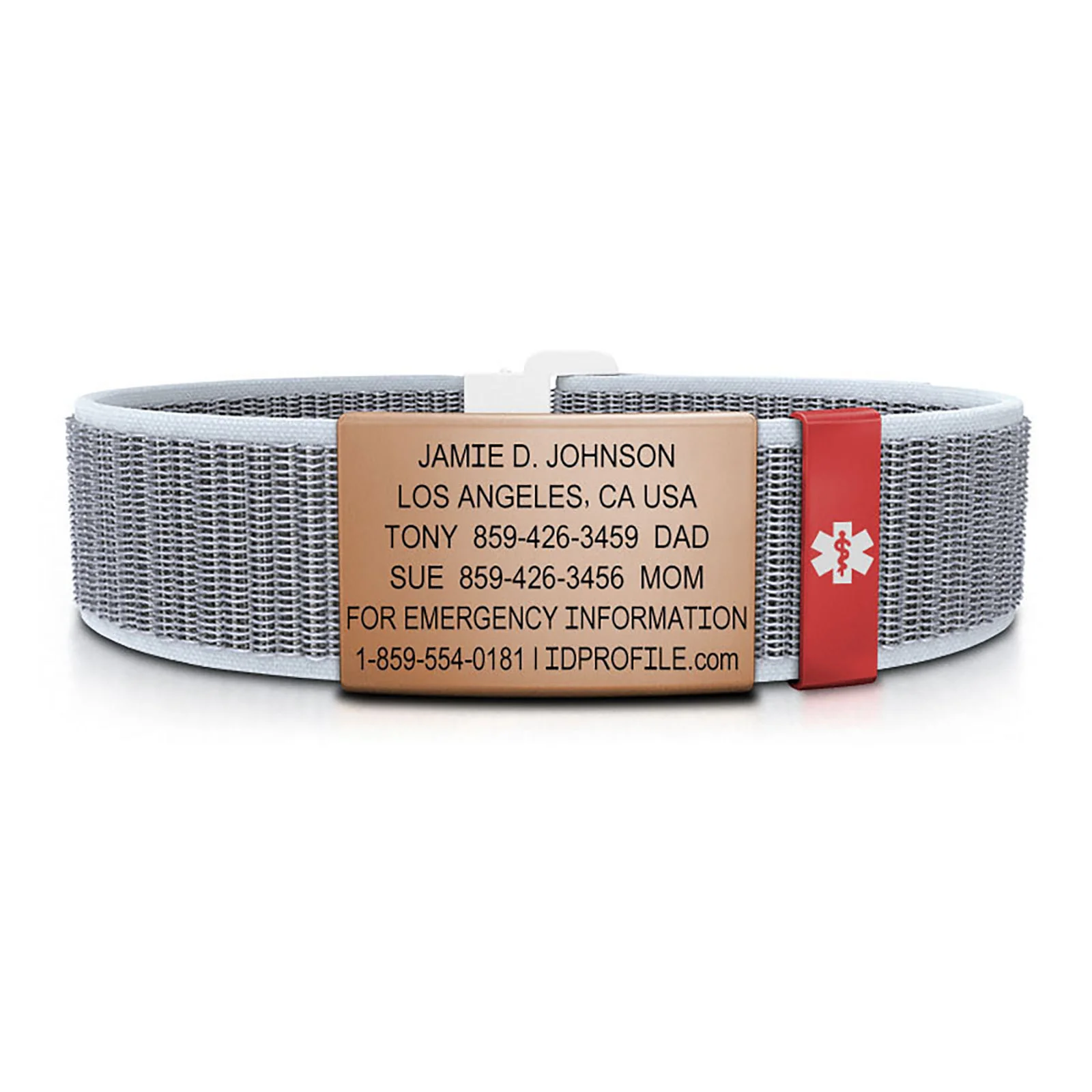 Nylon Loop Medical ID - SM - With iD Profile - Image 53