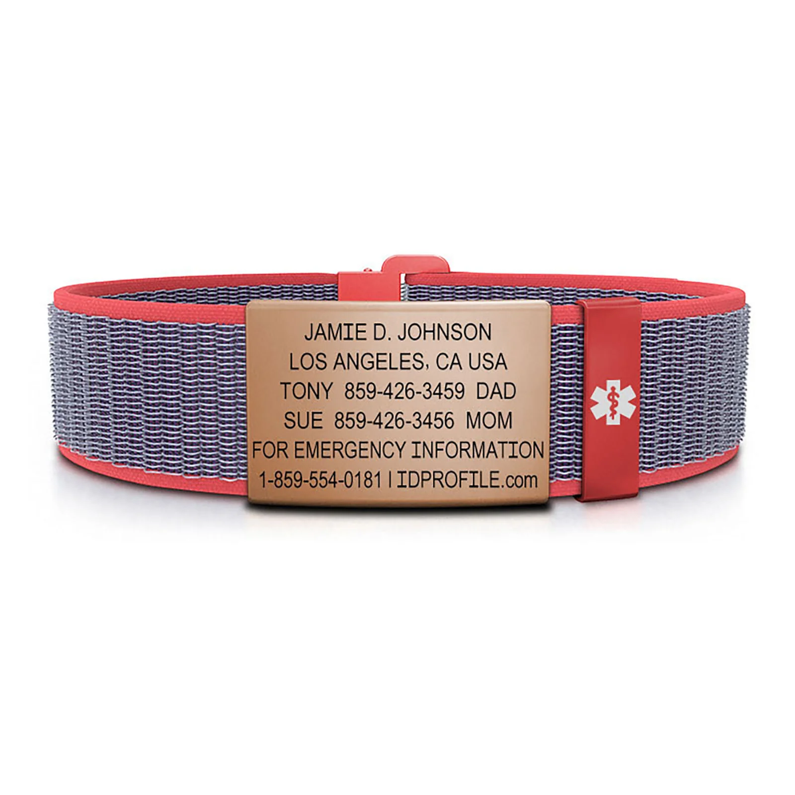 Nylon Loop Medical ID - SM - With iD Profile - Image 54