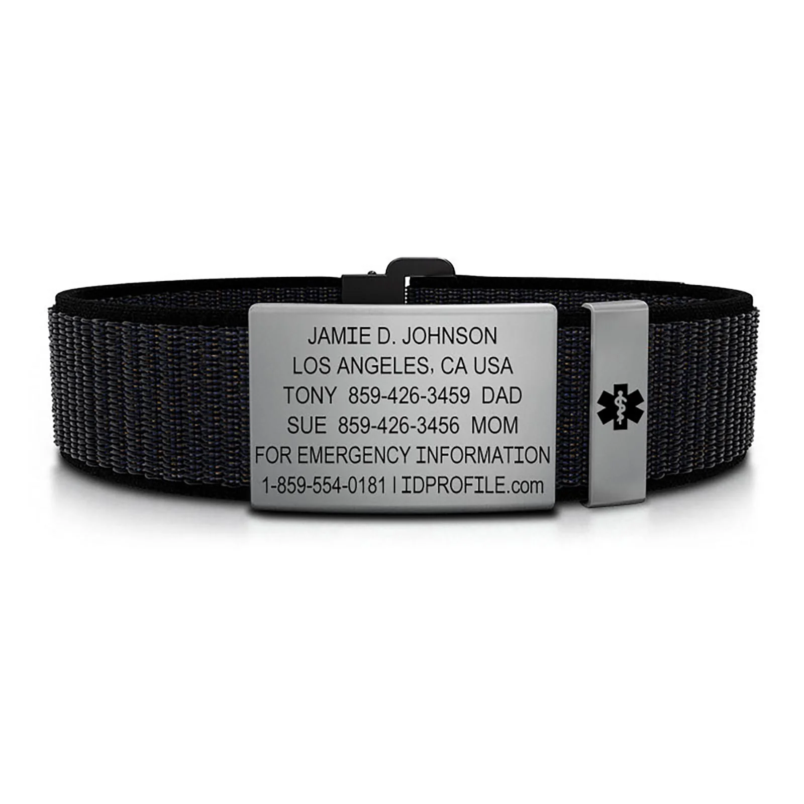 Nylon Loop Medical ID - XL - With iD Profile - Image 15