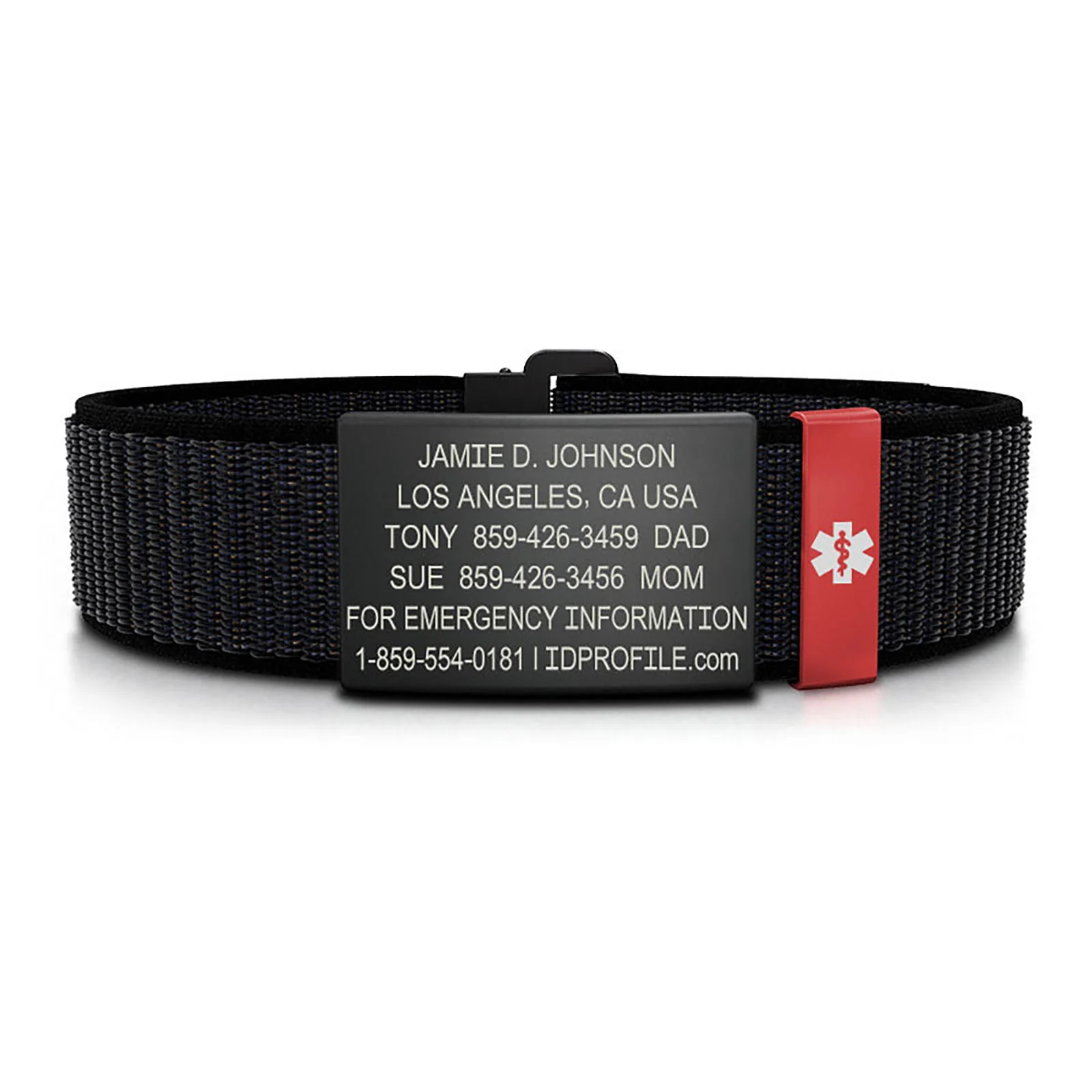 Nylon Loop Medical ID - XL - With iD Profile - Image 17
