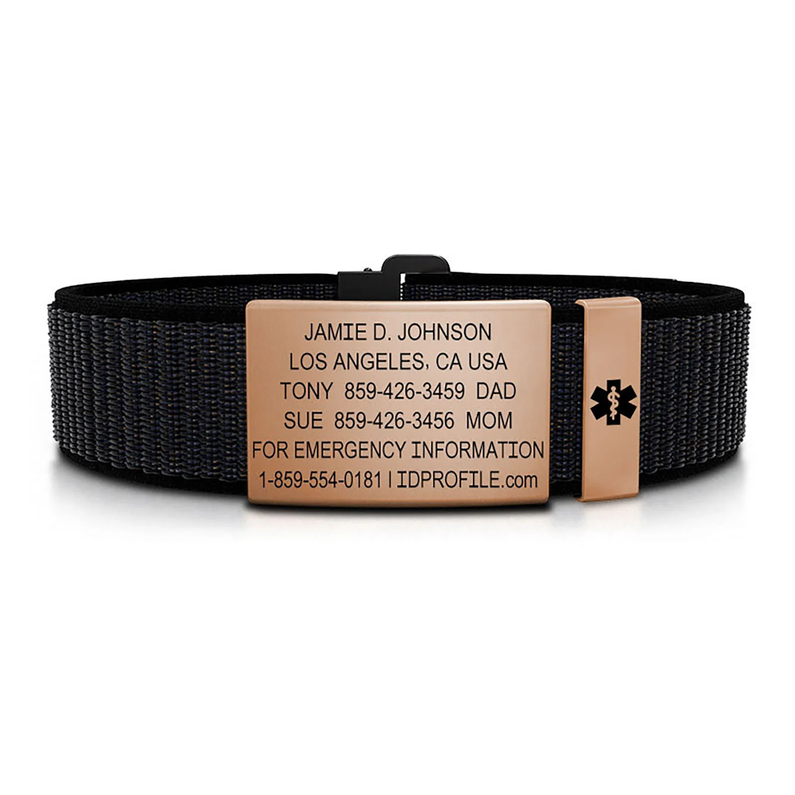 Nylon Loop Medical ID - XL - With iD Profile - Image 18