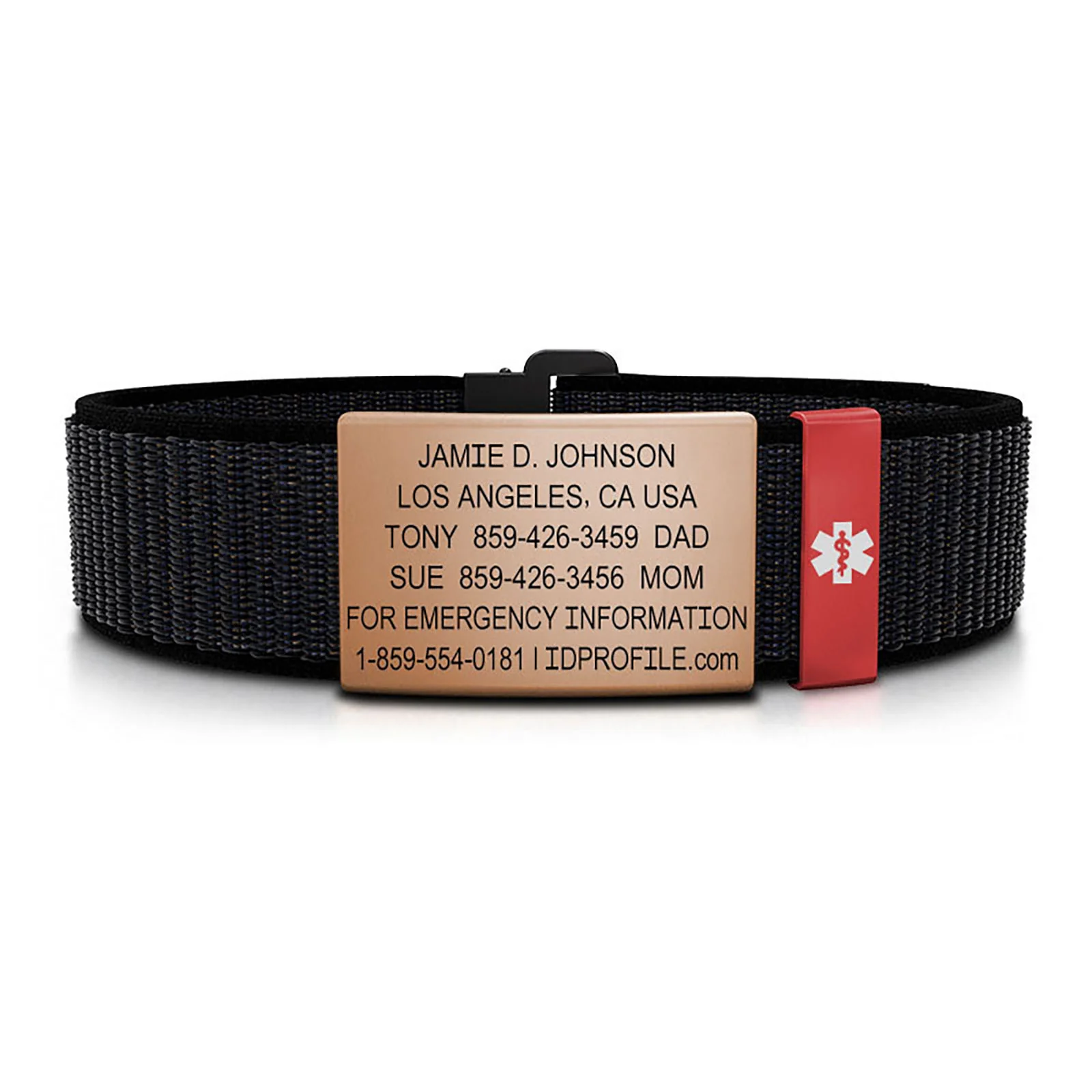 Nylon Loop Medical ID - XL - With iD Profile - Image 19