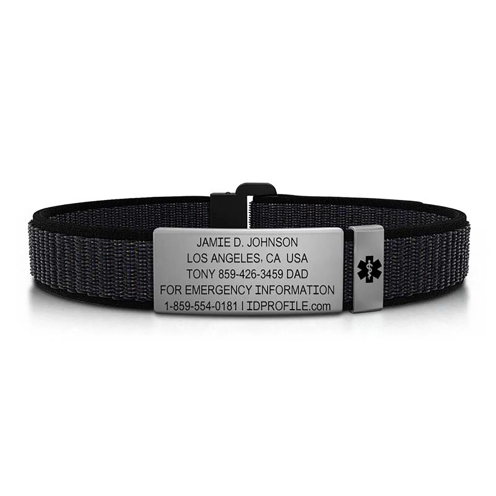 Nylon Loop Medical ID - XL - With iD Profile - Image 9